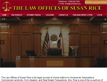 Tablet Screenshot of msricelaw.com